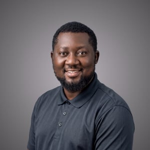 un portrait de Philippe Ouedraogo chez Communications Pomerleau